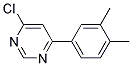 4-Chloro-6-(3,4-dimethyl-phenyl)-pyrimidine Struktur