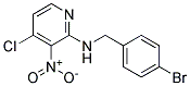 (4-Bromo-benzyl)-(4-chloro-3-nitro-pyridin-2-yl)-amine Struktur