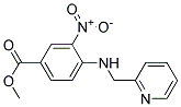 3-Nitro-4-[(pyridin-2-ylmethyl)-amino]-benzoic acid methyl ester Struktur