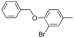 3-BROMO-4-BENZYLOXYTOLUENE Struktur