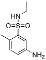 5-AMINO-2-METHYL-N-ETHYLPHENYLSULFONYLAMINE Struktur