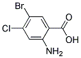 5-Bromo-4-chloro anthranilic acid Struktur