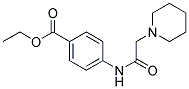 Ethyl 4-(alpha-Piperidineacetamido)Benzoate Struktur