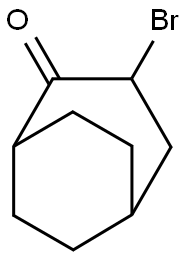 3-BROMOBICYCLO(3.2.2)NONAN-2-ONE Struktur