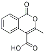 3-METHYL-1-OXO-1H-BENZO(C)PYRAN-4-CARBOXYLICACID Struktur