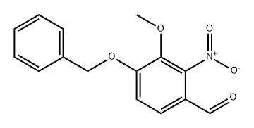 4-(芐氧基)-3-甲氧基-2-硝基苯甲醛, 2450-27-3, 結(jié)構(gòu)式