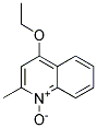 4-ETHOXY-2-METHYLQUINOLINE1-OXIDE Struktur