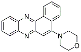 5-MORPHOLINOBENZO(A)PHENAZINE Struktur