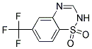 6-TRIFLUOROMETHYL-2H-1,2,4-BENZOTHIADIAZINE1,1-DIOXIDE Struktur