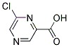 6-CHLORO-2-PYRAZINECARBOXYLICACID Struktur