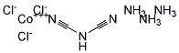 CIS-DICYANOTETRAAMMINECOBALT(III)CHLORIDE Struktur