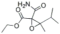 ETHYL2-CARBAMOYL-3-ISOPROPYL-3-METHYL-2-OXIRANECARBOXYLATE Struktur