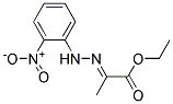 ETHYL2-(O-NITROPHENYLHYDRAZONO)PROPIONATE Struktur