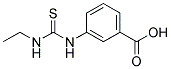 M-(3-ETHYL-2-THIOUREIDO)BENZOICACID Struktur