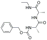 N-BENZYLOXYCARBONYL-L-ALANYL-L-ALANINEETHYLAMIDE Struktur