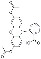 O-(3,6-DIACETOXY-9H-XANTHEN-9-YL)BENZOICACID Struktur