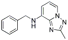 N-BENZYL-2-METHYL(1,2,4)TRIAZOLO(1,5-A)PYRIDIN-8-AMINE Struktur