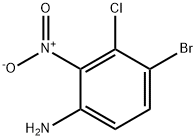 4-Bromo-3-chloro-2-nitroaniline Structure