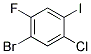 4-Bromo-2-chloro-5-fluoroiodobenzene Struktur