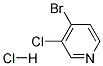 4-Bromo-3-chloropyridine hydrochloride Struktur