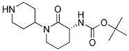 (R)-3-N-BOC-AMINO-[1,4']BIPIPERIDINYL-2-ONE
 Struktur