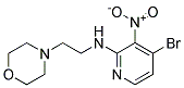 (4-Bromo-3-nitro-pyridin-2-yl)-(2-morpholin-4-yl-ethyl)-amine Struktur