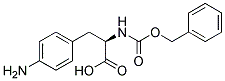 (2R)-3-(4-aminophenyl)-2-{[(benzyloxy)carbonyl]amino}propanoic acid Struktur