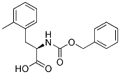 (2R)-2-{[(benzyloxy)carbonyl]amino}-3-(2-methylphenyl)propanoic acid Struktur