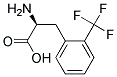 (2S)-2-amino-3-[2-(trifluoromethyl)phenyl]propanoic acid Struktur