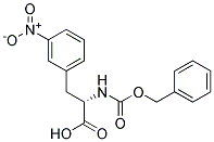 (2S)-2-{[(benzyloxy)carbonyl]amino}-3-(3-nitrophenyl)propanoic acid Struktur