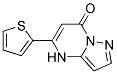 5-thiophen-2-ylpyrazolo[1,5-a]pyrimidin-7(4H)-one Struktur