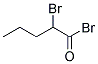 ALPHA-BROMOVALERYL BROMIDE Struktur