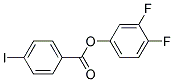 3',4'-Difluorophenyl 4-Iodobenzoate Struktur