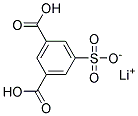 Lithium 5-sulfo isophthalic acid Struktur