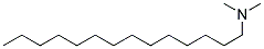 n-Dimethyl(tetradecyl)amine Struktur