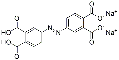 4,4'-Azodiphenyldicarboxylic acid, disodium salt Struktur