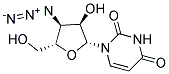 3'-Azido-3'-deoxyuridine Struktur