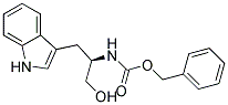 N-Benzyloxycarbonyl-D-tryptophanol Struktur