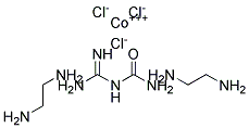 (AMIDINOUREA)BIS(ETHYLENEDIAMINE)COBALT(III)TRICHLORIDE Struktur