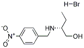 (R)-2-(4-NITROBENZYLAMINO)-1-BUTANOLHYDROBROMIDE Struktur