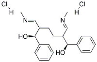 (S-(R*,R*))-A,A'-(ETHYLENEBIS((METHYLIMINO)ETHYLIDENE))DIBENZYLALCOHOLDIHYDROCHLORIDE Struktur