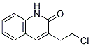 3-(2-CHLOROETHYL)-2(1H)-QUINOLINONE Struktur