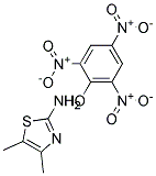 4,5-DIMETHYL-2-THIAZOLAMINEPICRATE Struktur