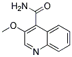 3-METHOXY-4-QUINOLINECARBOXAMIDE Struktur