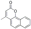 4-METHYLNAPHTHO(1,2-B)PYRAN-2-ONE Struktur