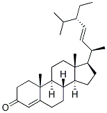 4,22-STIGMASTADIEN-3-ONE Struktur