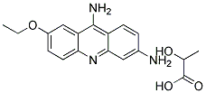 7-ETHOXY-3,9-ACRIDINEDIAMINELACTATE Struktur