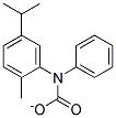 5-ISOPROPYL-2-METHYLPHENYLCARBANILATE Struktur