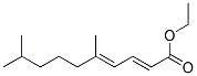 ETHYL5,9-DIMETHYL-2,4-DECADIENOATE Struktur