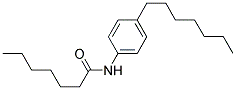 N-(P-HEPTYLPHENYL)HEPTANAMIDE Struktur